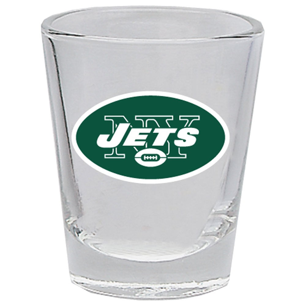 New York Jets Clear Shot Glass