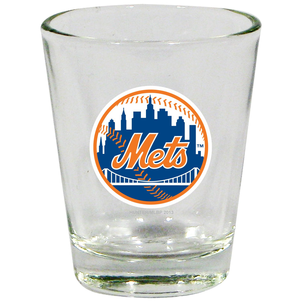 New York Mets Clear Shot Glass
