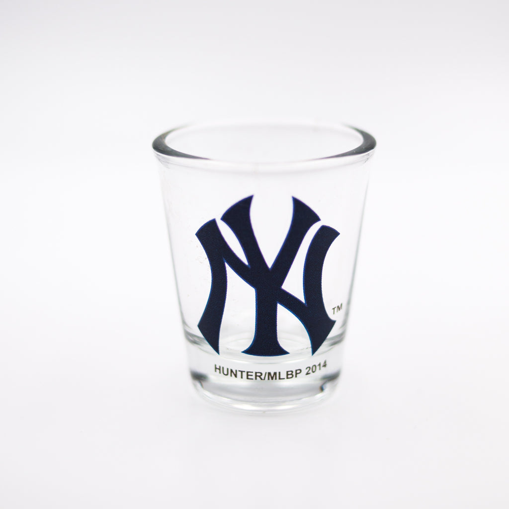 New York Yankees Clear Shot Glass
