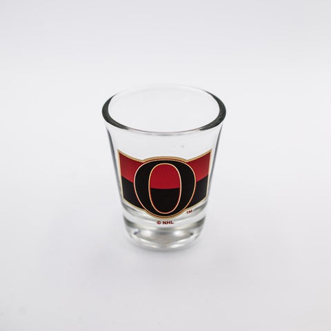 Ottawa Senators Clear Shot Glass