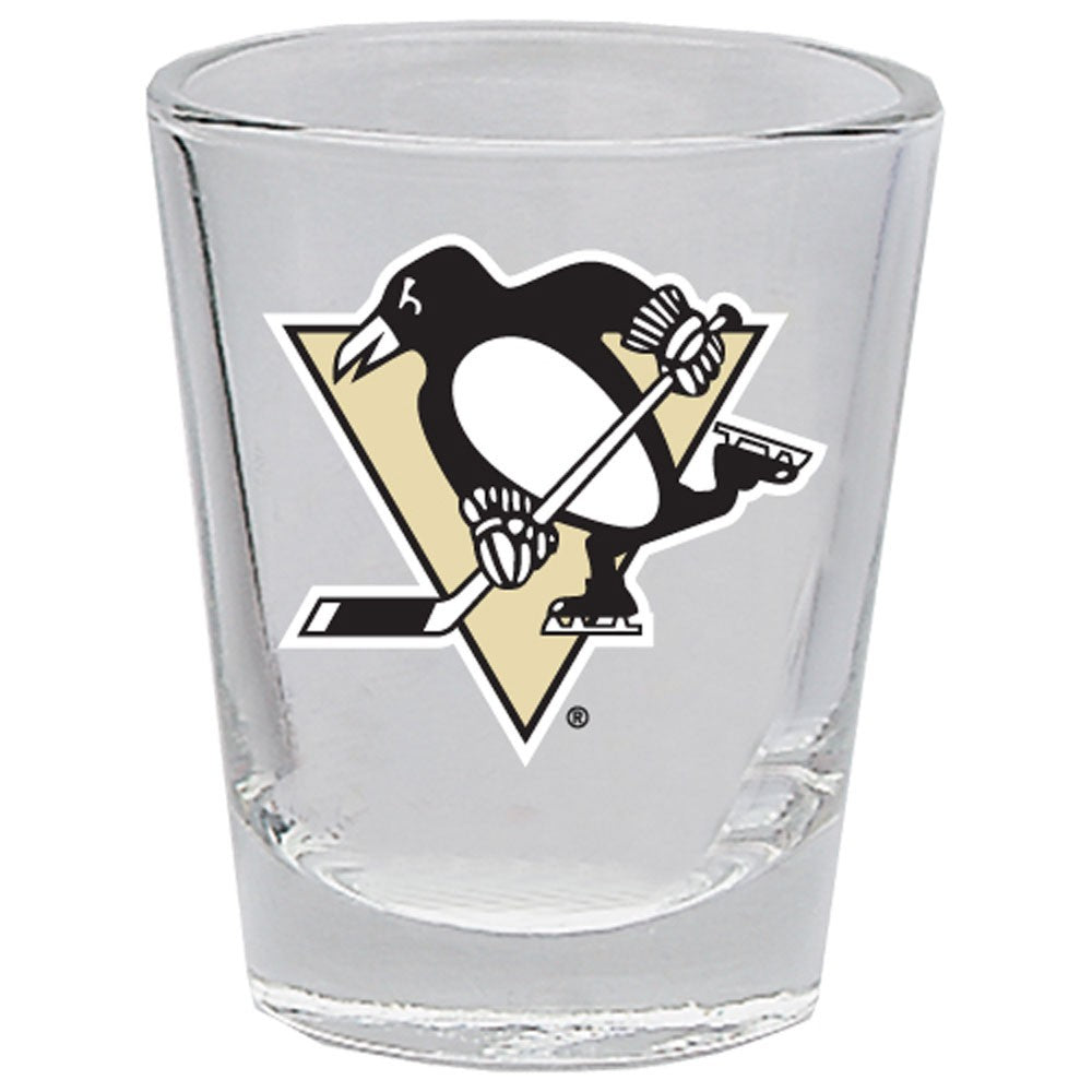 Pittsburgh Penguins Clear Shot Glass