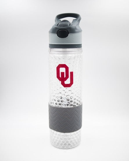 Oklahoma Sooners Freezer Tritan Water Bottle