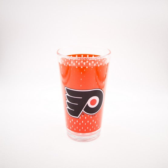 Philadelphia Flyers Jersey Pint Glass