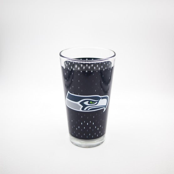 Seattle Seahawks Jersey Pint Glass