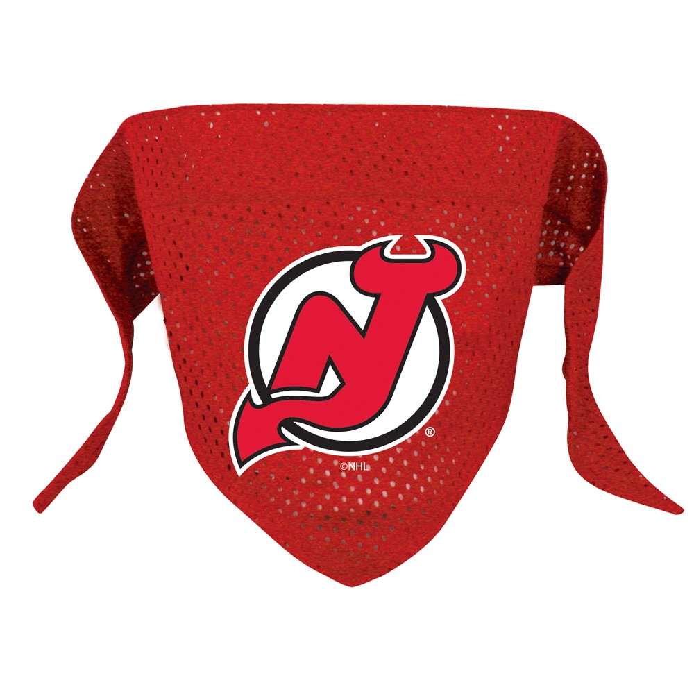 New Jersey Devils Pet Scarf Team Color
