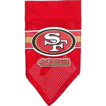 San Francisco 49ers Pet Scarf Team Color