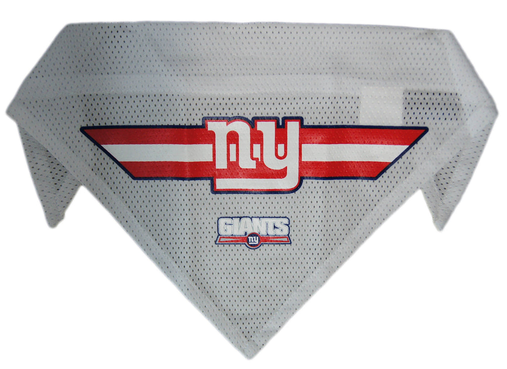 New York Giants Pet Scarf White