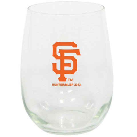 San Francisco Giants Stemless Wine Glass