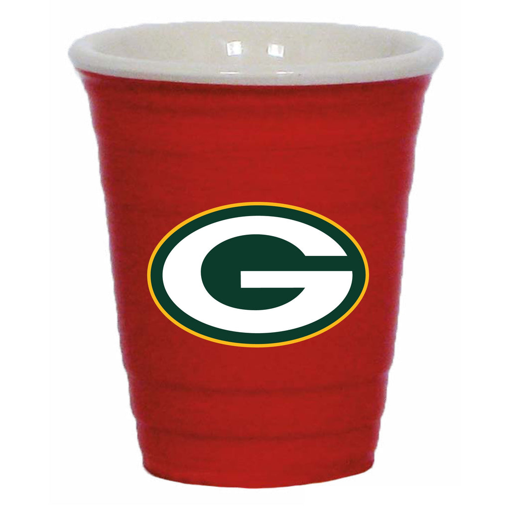 Green Bay Packers Tailgater Ceramic Shot