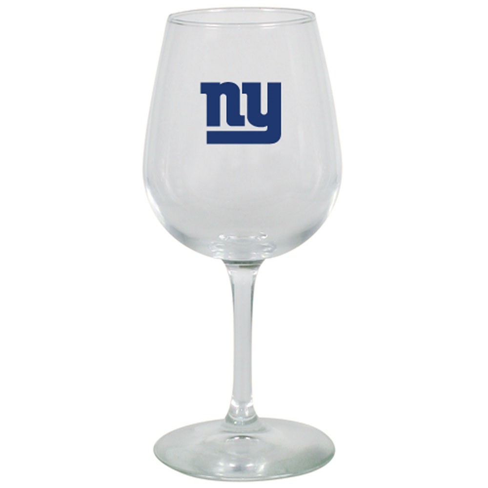 New York Giants Wine Glass