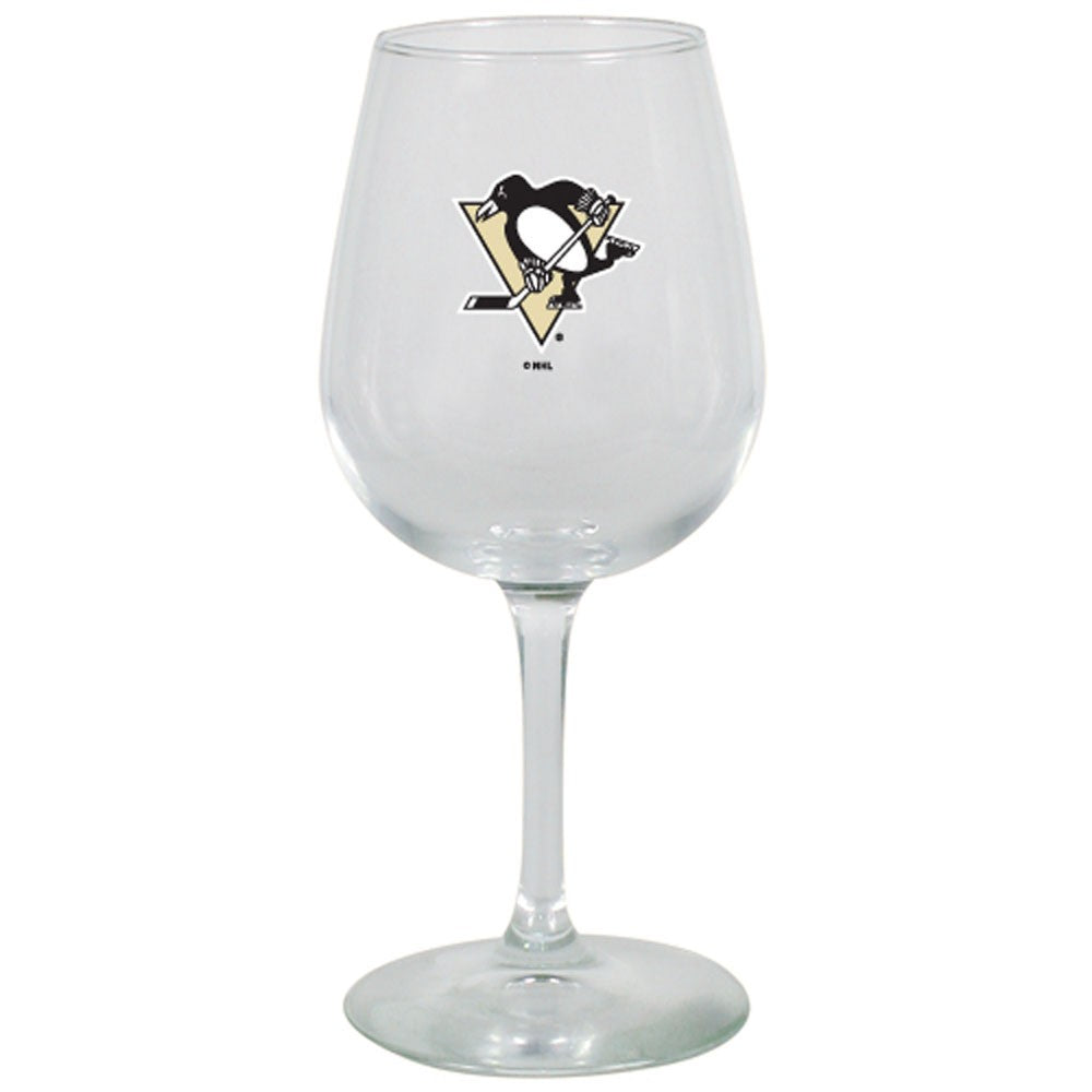 Pittsburgh Penguins Wine Glass