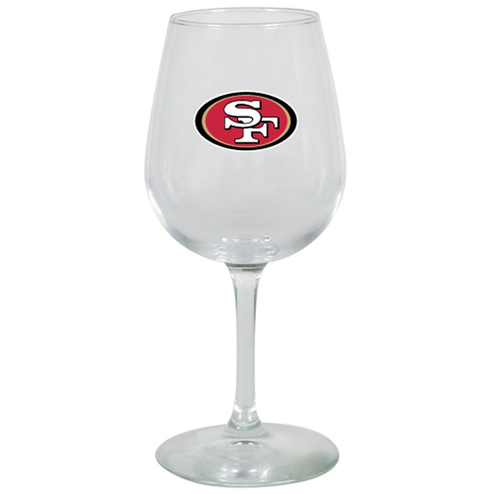 San Francisco 49ers Wine Glass