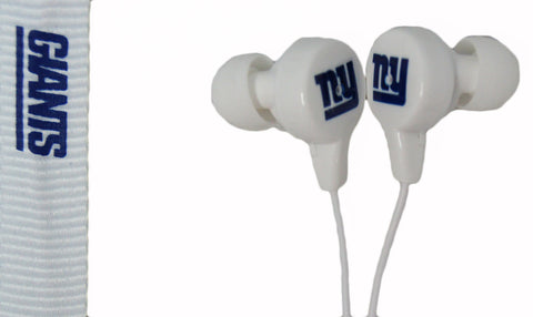 New York Giants Shoelace Earbuds