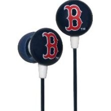 Boston Red Sox Team Logo Earphones