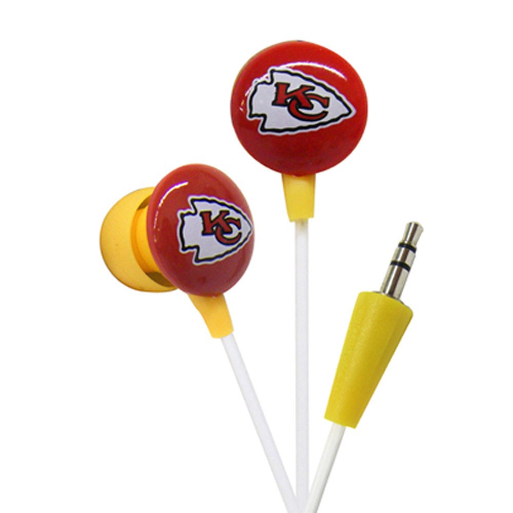 Kansas City Chiefs Team Logo Earphones