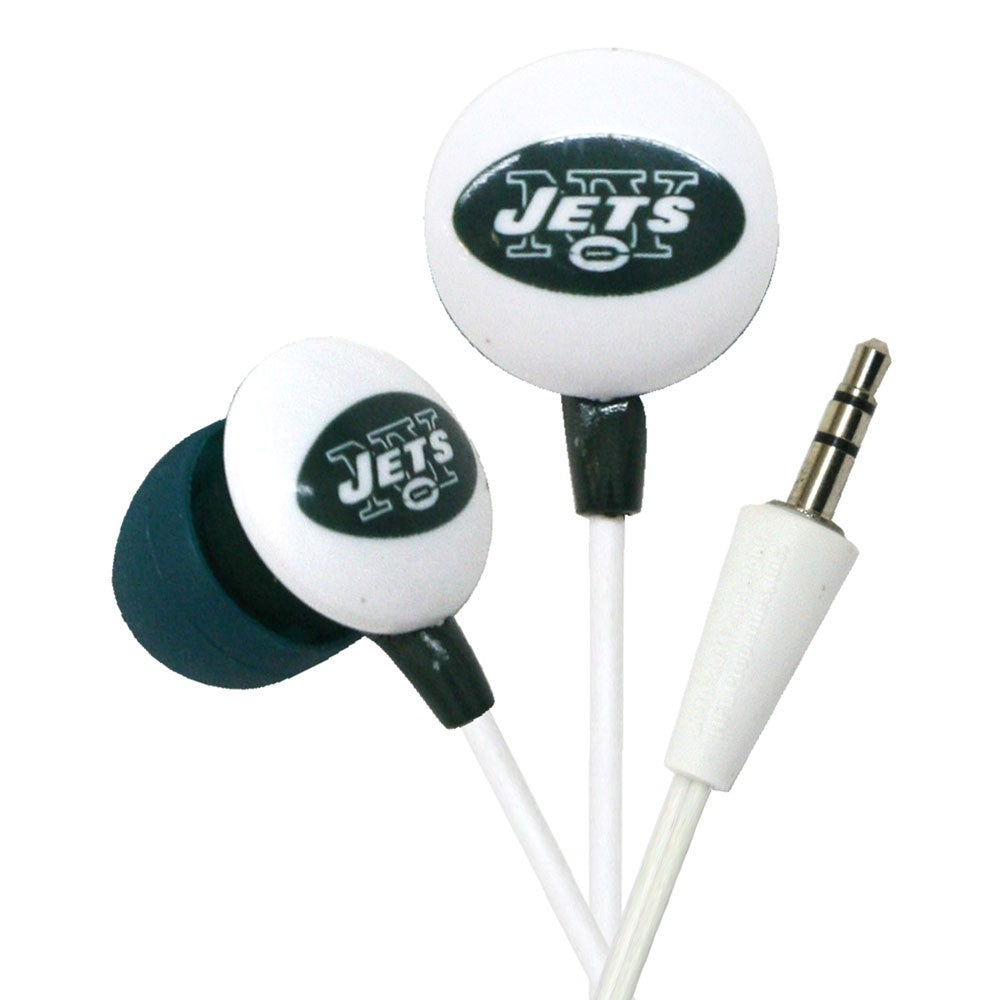 New York Jets Team Logo Earphones