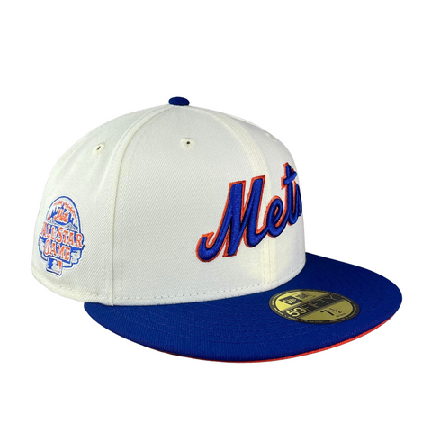 59FIFTY New York Mets Cream/Royal/Orange 2013 All Star Game Patch