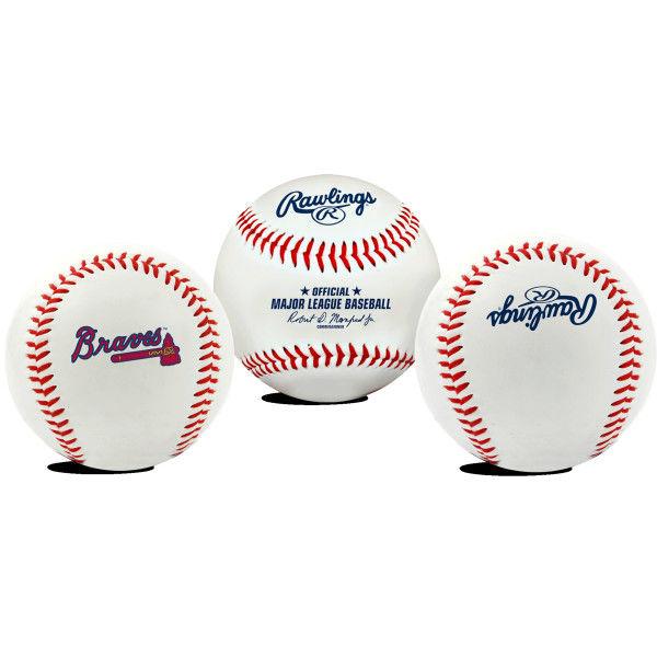 Atlanta Braves Baseball with Clamshell