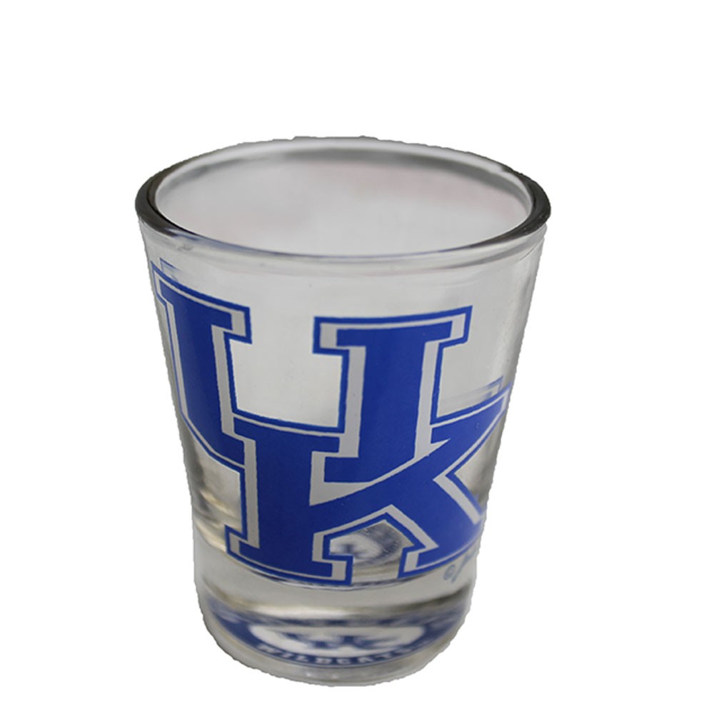 Kentucky Wildcats Shot Glass Logo Bottom
