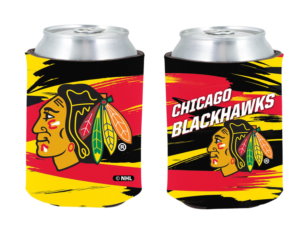 Chicago Blackhawks PaintBrush Pocket Coolie