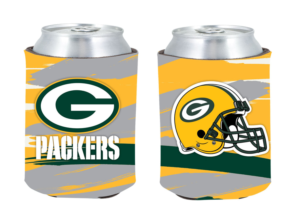 Green Bay Packers PaintBrush Pocket Coolie