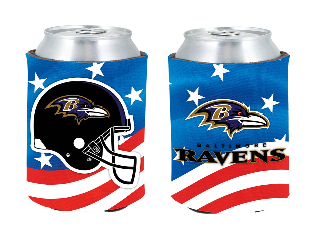 Baltimore Ravens Patriotic Pocket Coolie