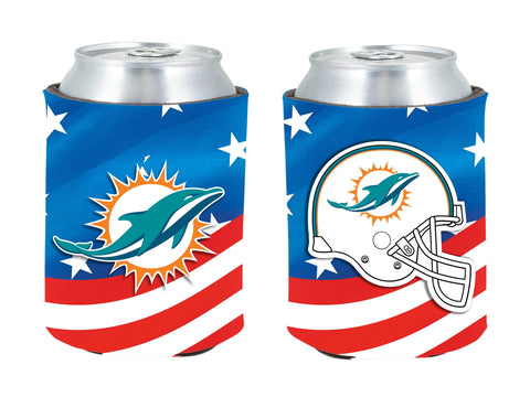 Miami Dolphins Patriotic Pocket Coolie