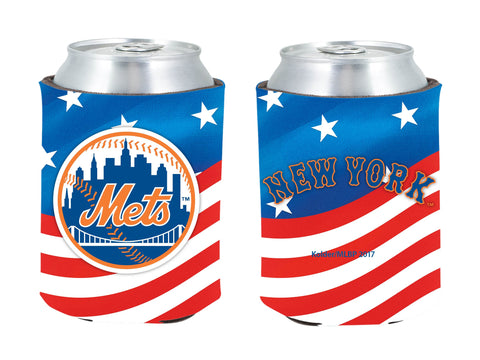 New York Mets Patriotic Pocket Coolie