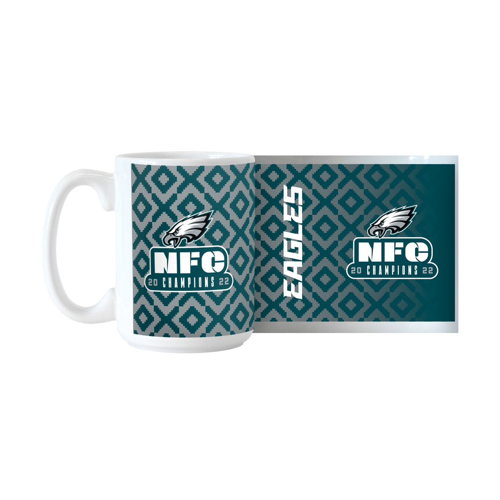 Philadelphia Eagles 2022 NFC Champs 15 oz Sublimated Mug