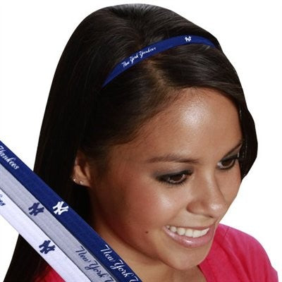 New York Yankees 3pc Elastic Headband