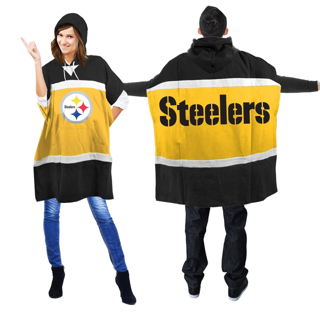 Pittsburgh Steelers hotsell Hooded Poncho