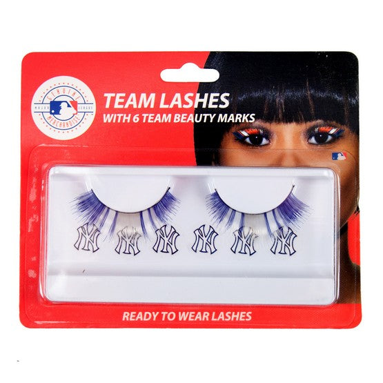 New York Yankees Lashes and Beauty Marks