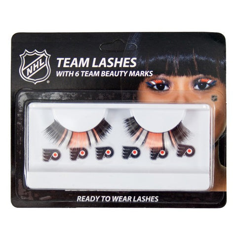 Philadelphia Flyers Lashes and Beauty Marks