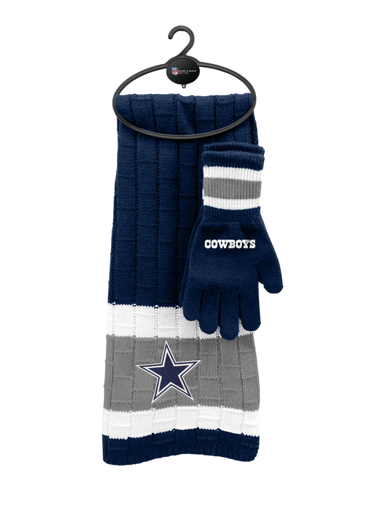 Dallas Cowboys Scarf Glove Gift Set