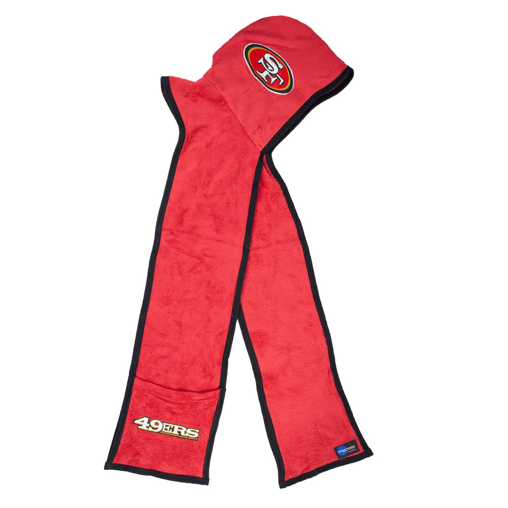 San Francisco 49ers Ultra Fleece Hoody Scarf