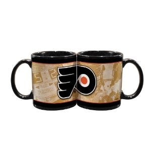 Philadelphia Flyers 11 oz Blk Nostalgic Mug