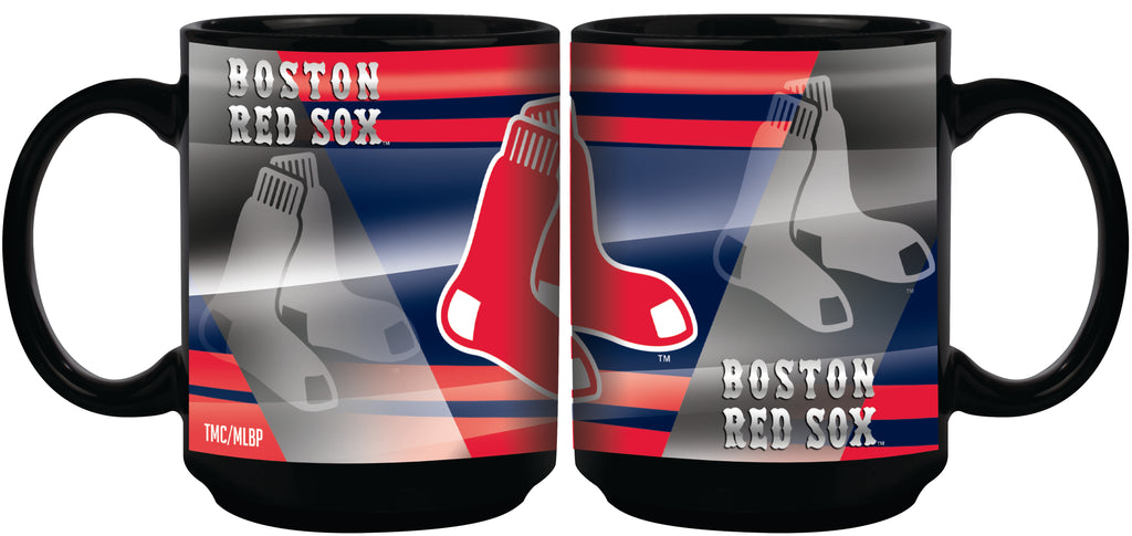 Boston Red Sox 11oz. Shadow Sublimated Coffee Mug - Black