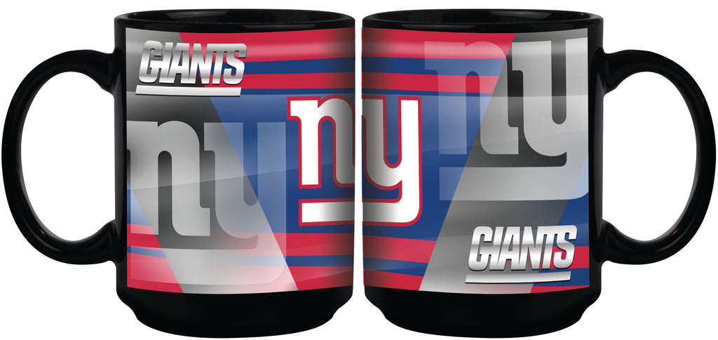 New York Giants 11oz. Shadow Sublimated Coffee Mug - Black