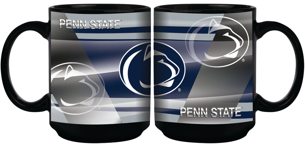 Penn State Nittany Lions 11oz. Shadow Sublimated Coffee Mug - Black