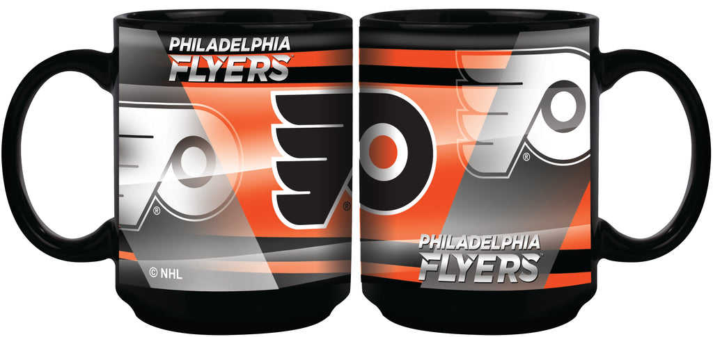 Philadelphia Flyers 11oz. Shadow Sublimated Coffee Mug - Black