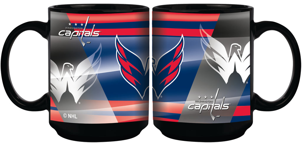 Washington Capitals 11oz. Shadow Sublimated Coffee Mug - Black
