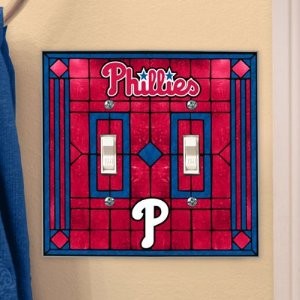 Philadelphia Phillies Art Glass 2 SPC