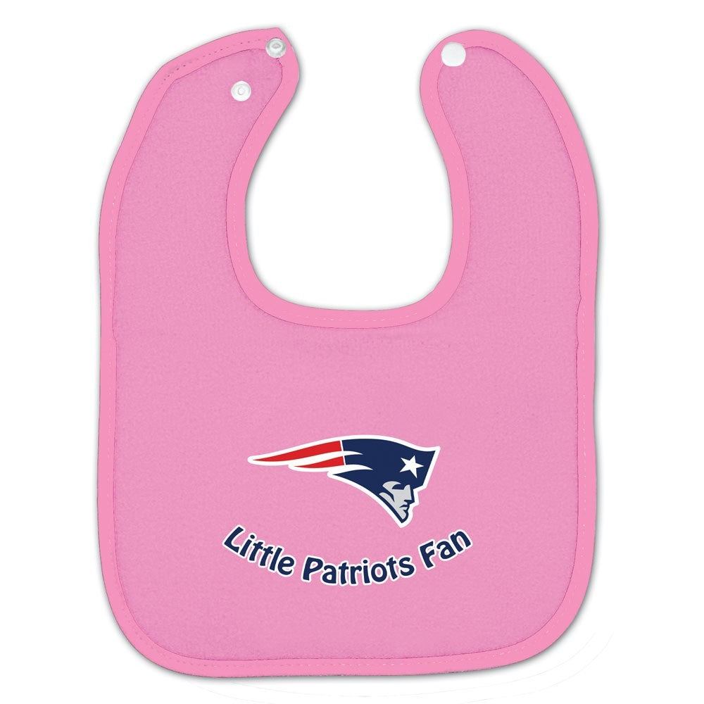 New England Patriots Baby Bib (Pink)