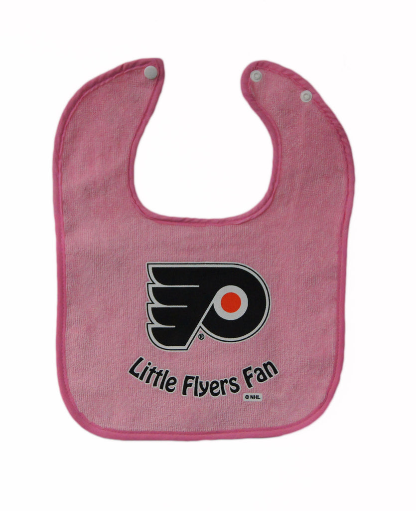 Philadelphia Flyers Baby Bib (Pink)