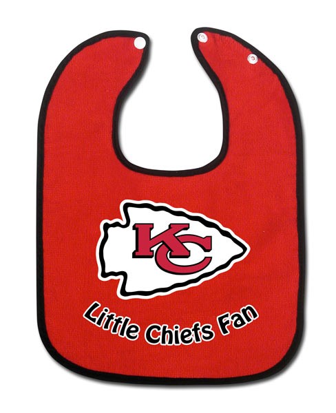 Kansas City Chiefs Baby Bib (Team Color)