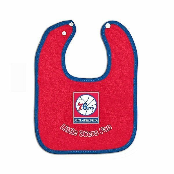 Philadelphia 76ers Baby Bib (Team Color)