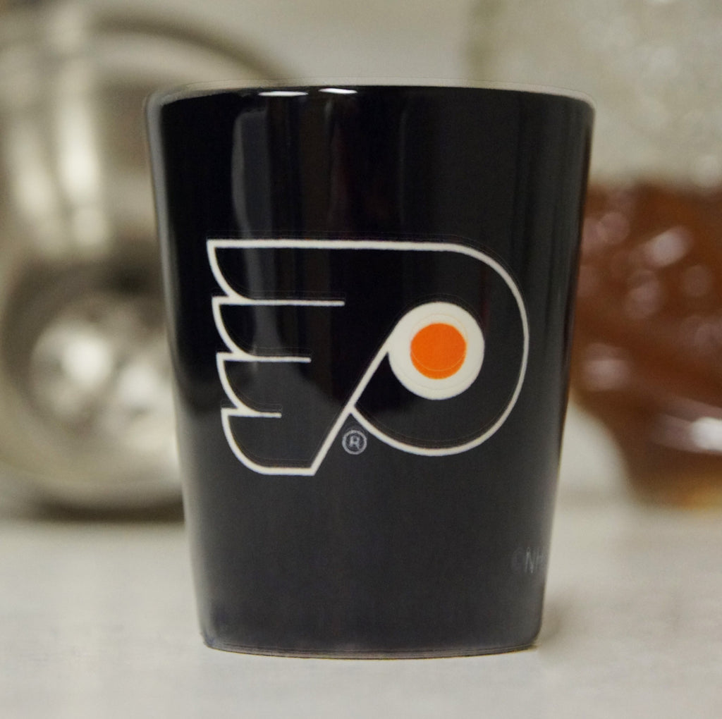 Philadelphia Flyers Black Shot Glass