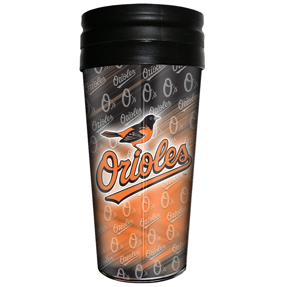 Baltimore Orioles 16oz Logo Wrap Tumbler