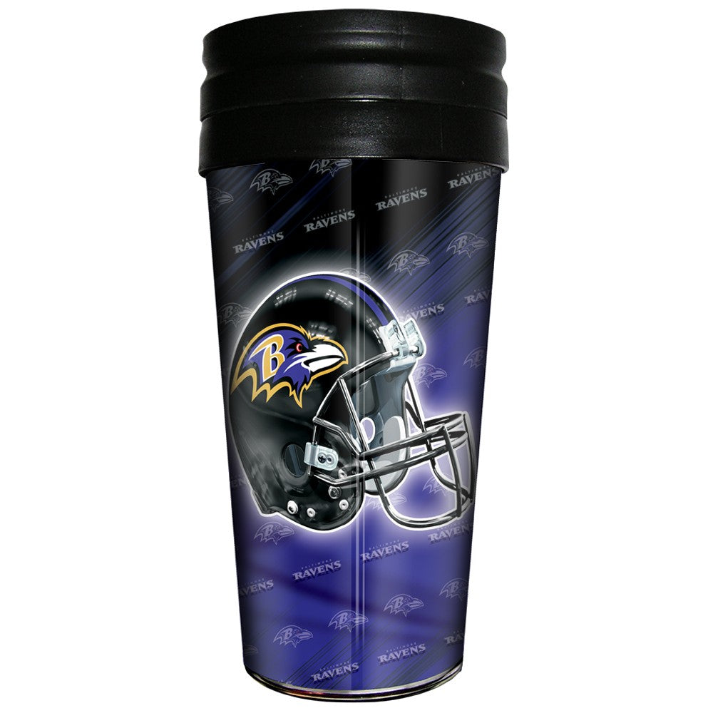 Baltimore Ravens 16oz Logo Wrap Tumbler