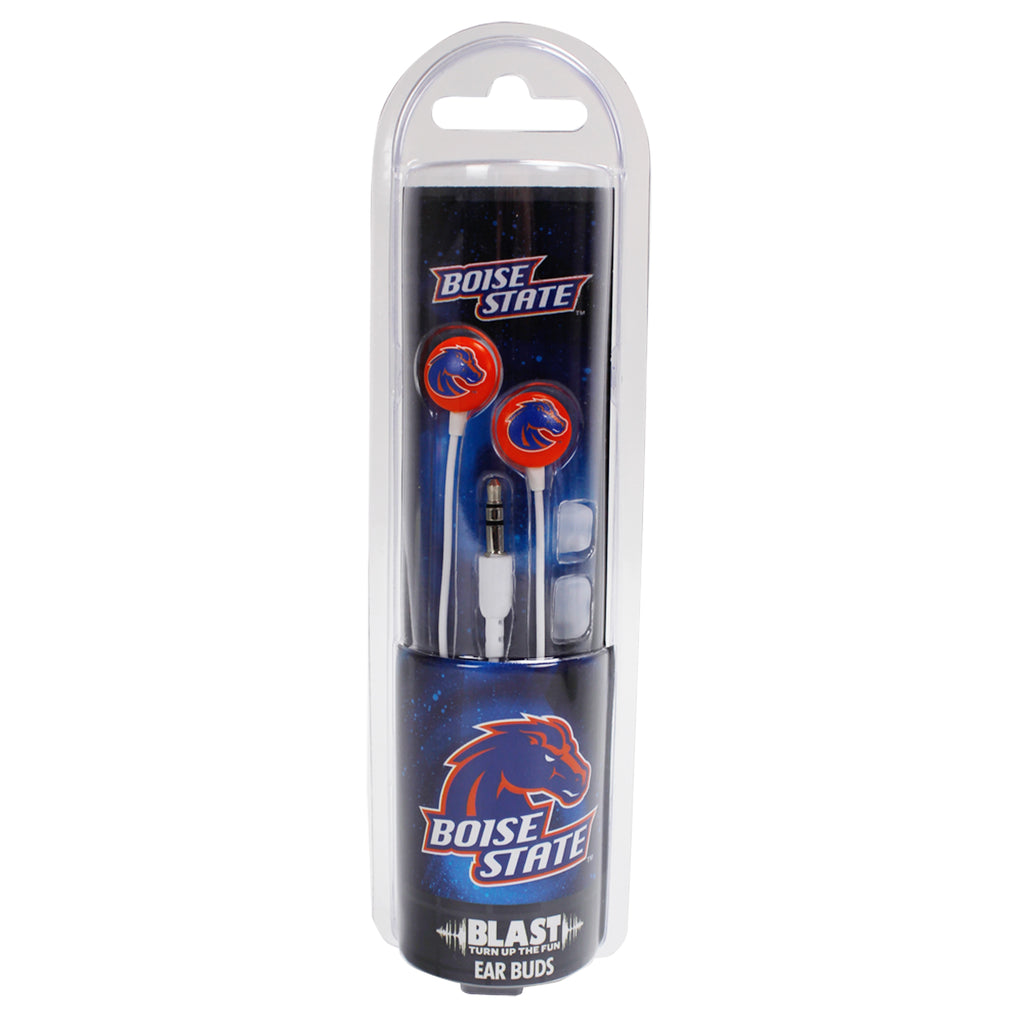 Boise State Broncos Team Logo Earphones